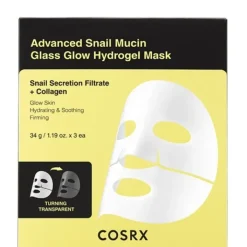 Cosrx Bave d'Escargot                Masque Hydrogel à la Bave d'Escargot