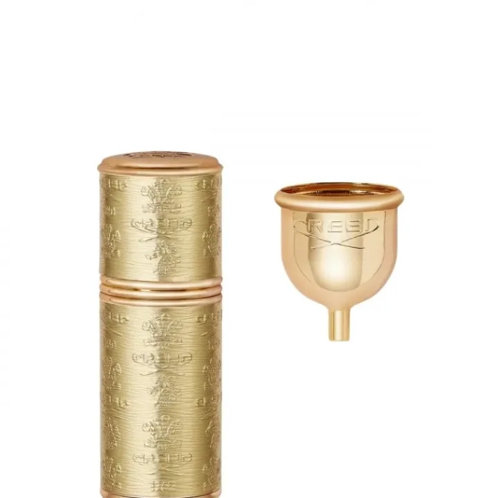 CREED Or / Or Vaporisateur de voyage - Gaine Cousue Cuir