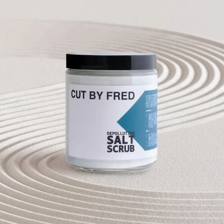 Cut By Fred Depolluting Salt Scrub Gommage Cuir Chevelu au Sel Marin
