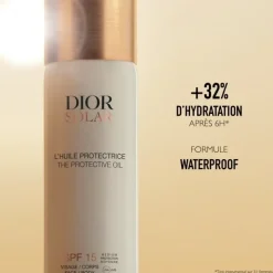 DIOR Solar                L'Huile Protectrice Visage et Corps SPF 15 Huile Solaire - Spray Solaire