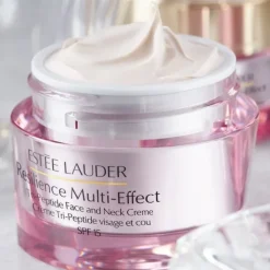 ESTEE LAUDER Resilience Multi-Effect                Crème Tri-Peptide Visage et Cou SPF 15 - Peaux Normales