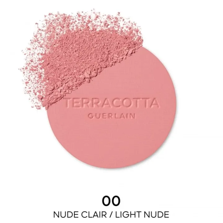 GUERLAIN Terracotta Blush Le fard à joues effet bonne mine 90% d'Ingrédients d'Origine Naturelle