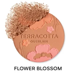 GUERLAIN Terracotta Flower Blossom                La Poudre Éclat Bonne Mine Naturelle- Édition Limitée - 96% d’ingrédients d’origine naturelle
