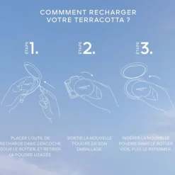 GUERLAIN Terracotta Flower Blossom La Poudre Éclat Bonne Mine Naturelle- Édition Limitée - 96% d’ingrédients d’origine naturelle