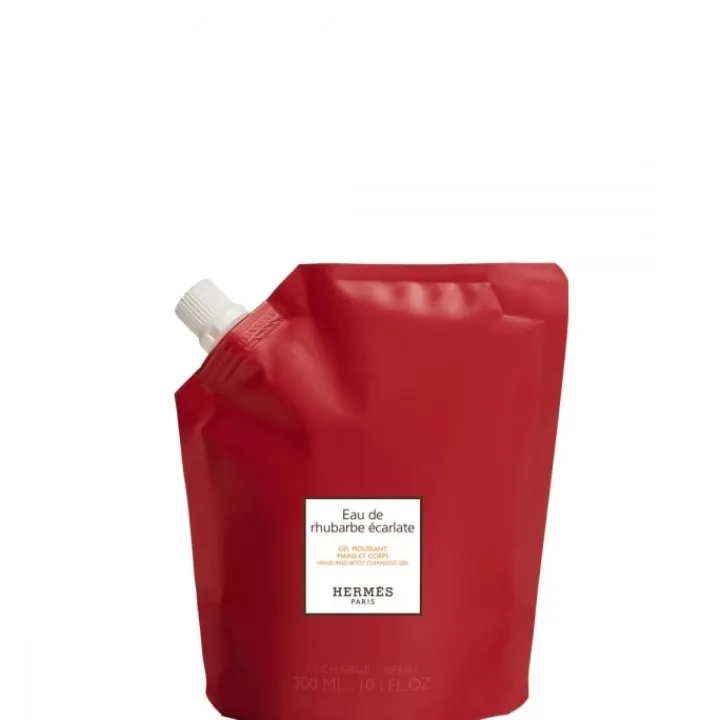 HERMÈS Eau de Rhubarbe Écarlate Gel Moussant Mains & Corps - Recharge