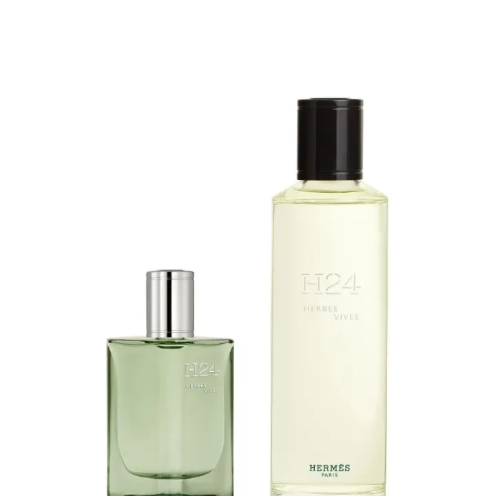 Homme HERMÈS H24 Herbes Vives Eau de Parfum Vaporisateur de Voyage et Recharge