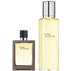 Homme HERMÈS Terre d'Hermès                Eau de Toilette Vaporisateur 30 ml + Recharge 125 ml
