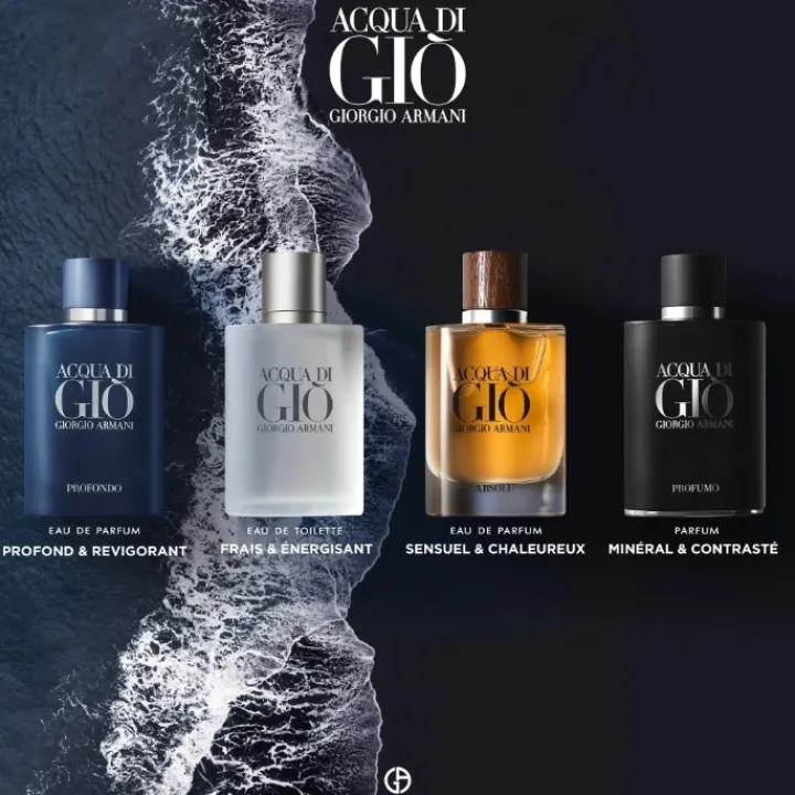 Homme INCENZA Acqua di Giò pour Homme Eau de Toilette