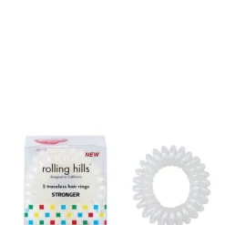 INCENZA Élastiques Résistants pour Cheveux - Blanc                Effet Magique sans Traces