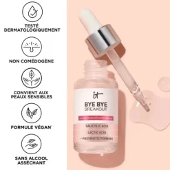 It Cosmetics Bye Bye Breakout Sérum anti-acné à l'acide salicylique