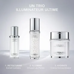 LA PRAIRIE White Caviar Infusion de Perles                Sérum Illuminateur