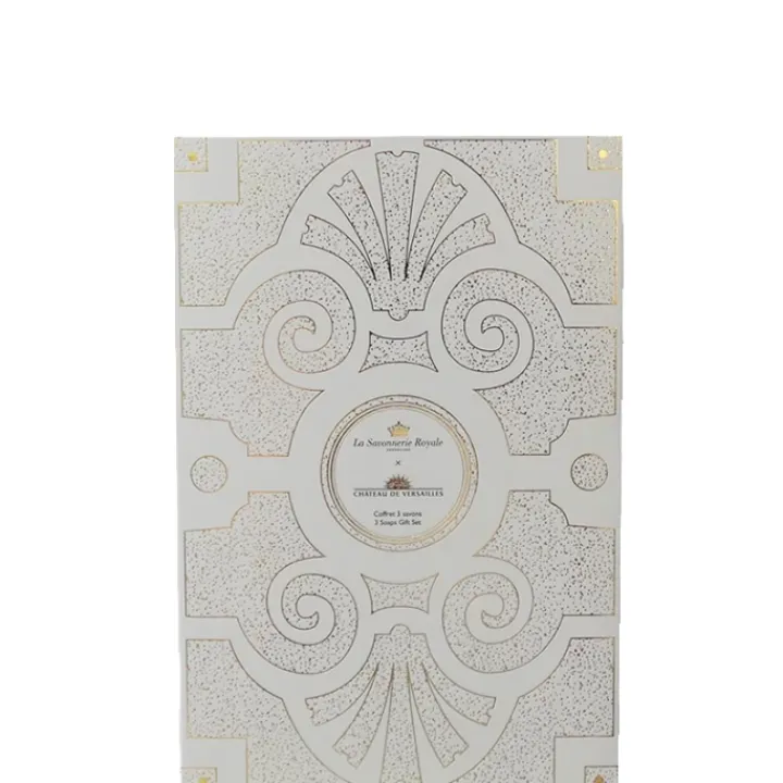 La Savonnerie Royale Château de Versailles Coffret 3 Savons Solides Naturels Parfumés