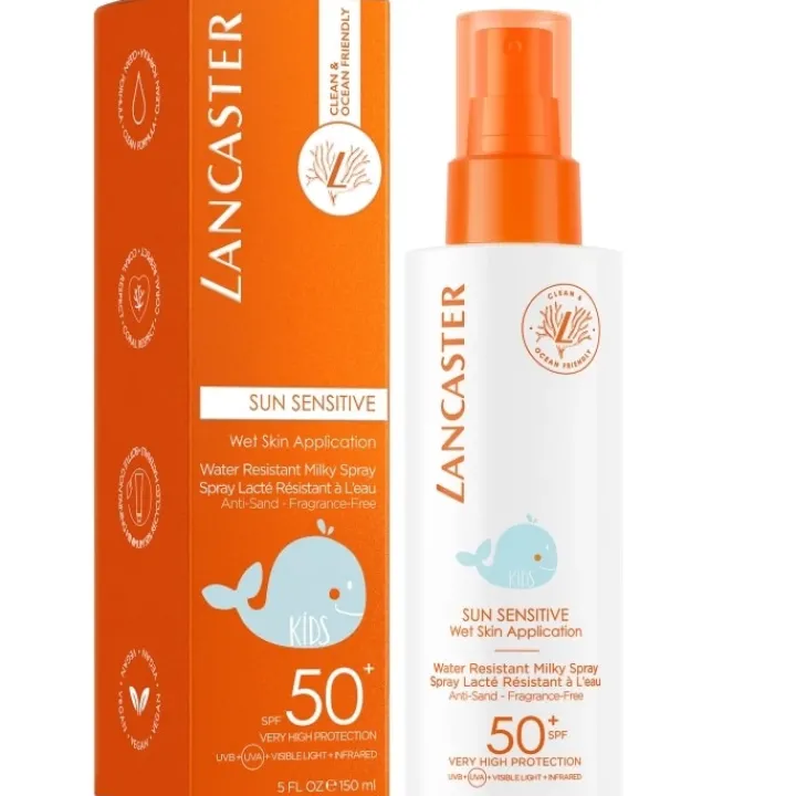 LANCASTER Sun Sensitive Spray Lacté Pour Enfants Visage & Corps SPF50+