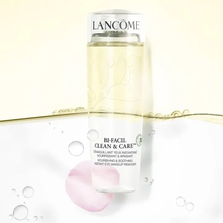 LANCÔME Bi-Facil Clean & Care Démaquillant Yeux Instantané - 95% d'ingrédients d'origine naturelle