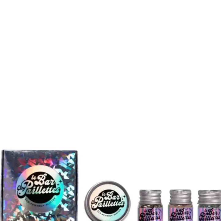 Le Bar à Paillettes Kit 001 Coffret Paillettes Libres Biodégradables - 3 Shots