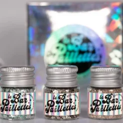 Le Bar à Paillettes Kit 001 Coffret Paillettes Libres Biodégradables - 3 Shots