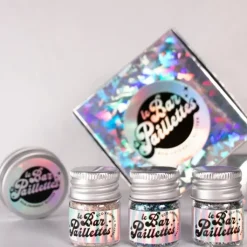 Le Bar à Paillettes Kit 003                 Coffret Paillettes Libres Biodégradables - 3 Shots