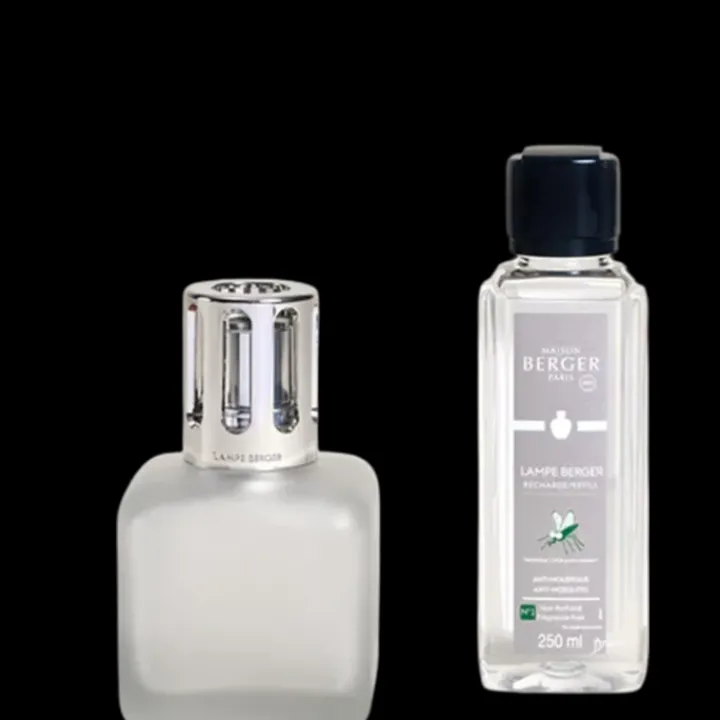 Maison Berger Paris Coffret Lampe Berger Glaçon Givrée Anti-Moustiques