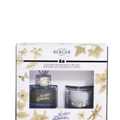 Maison Berger Paris Duo mini Bouquet & Bougie Lolita Lempicka Parme Coffret Parfum d'intérieur