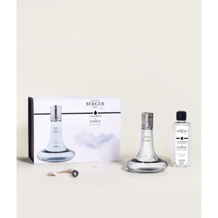 Maison Berger Paris Lampe Berger Starck Grise Coffret Lampe Berger