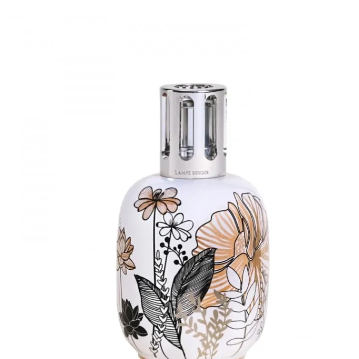 Maison Berger Paris Porcelaine Blanche Végétale Lampe Berger