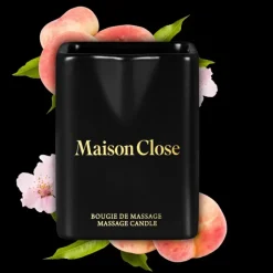 Maison Close Baiser de Velours Pêche de Vigne - Bougie de Massage