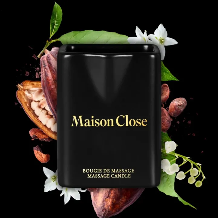 Maison Close La Nuit Je Rêve Fleur de Cacao - Bougie de Massage