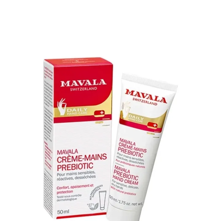 Mavala Crème-Mains Prébiotic Pour Peaux Sensibles et Réactives