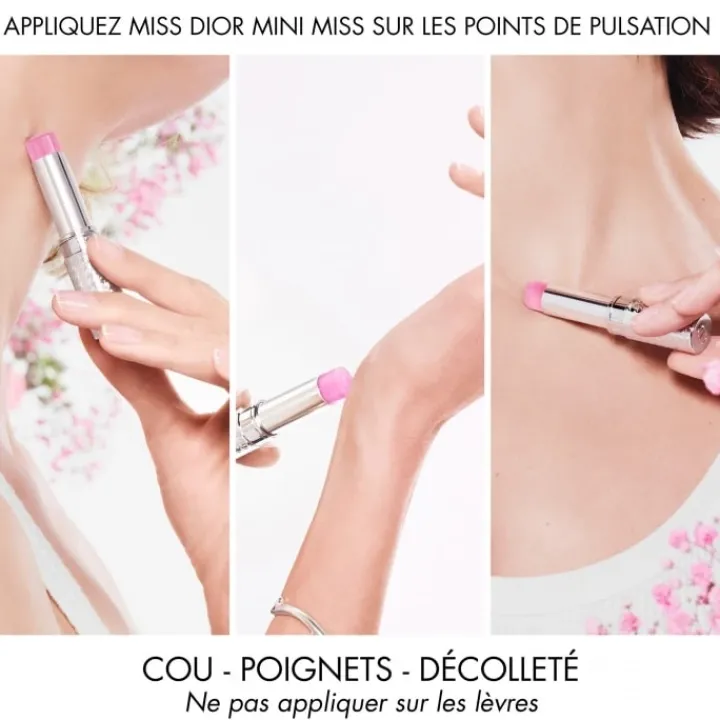 Femme DIOR Miss Blooming Bouquet Mini Miss Parfum Solide en Stick Sans Alcool - Édition Limitée