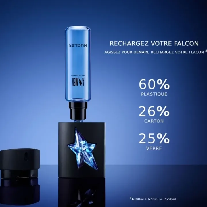 Homme MUGLER A*Men Eau de Toilette - Flacon Recharge