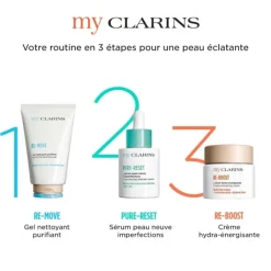 CLARINS My PURE-RESET Sérum peau neuve imperfections - Peaux grasses et à imperfections