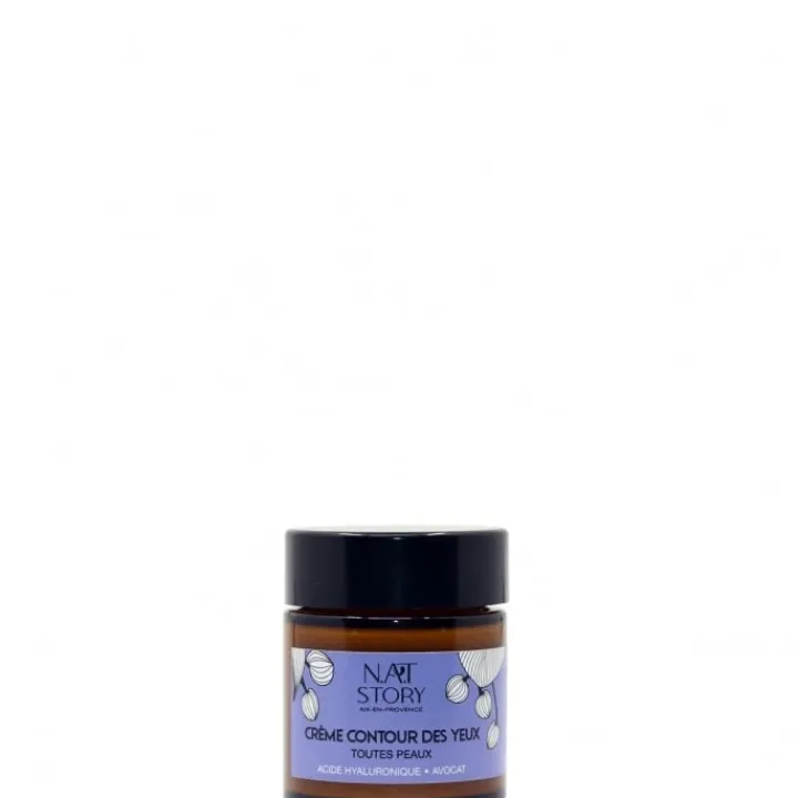 N.A.T Story Crème Contour des Yeux à L'Acide Hyaluronique & Avocat