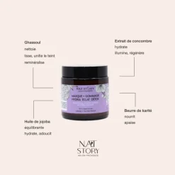 N.A.T Story Hydra Éclat Détox                Masque Gommage