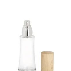 Novex Vaporisateur Rechargeable en Verre                Avec Bouchon en Hêtre