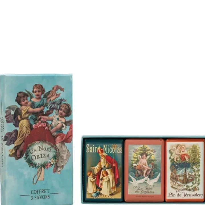 Femme Oriza L. Legrand Un Noël Oriza Coffret de 3 Savons Parfumés