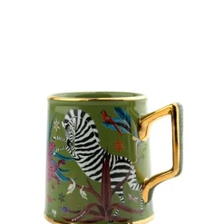 Ortigia Sicilia Jungle Green                Mug en Céramique
