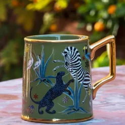 Ortigia Sicilia Jungle Green                Mug en Céramique
