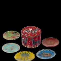 Ortigia Sicilia Ortigia                Coffret Assiettes en Verre