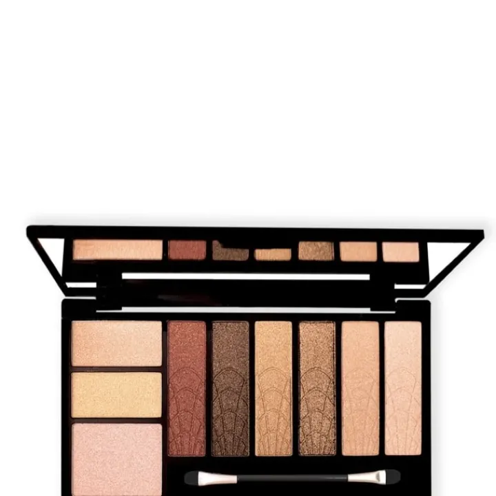 Parisax Neutral Eyes - Nude Palette Maquillage 9 Teintes + Pinceau