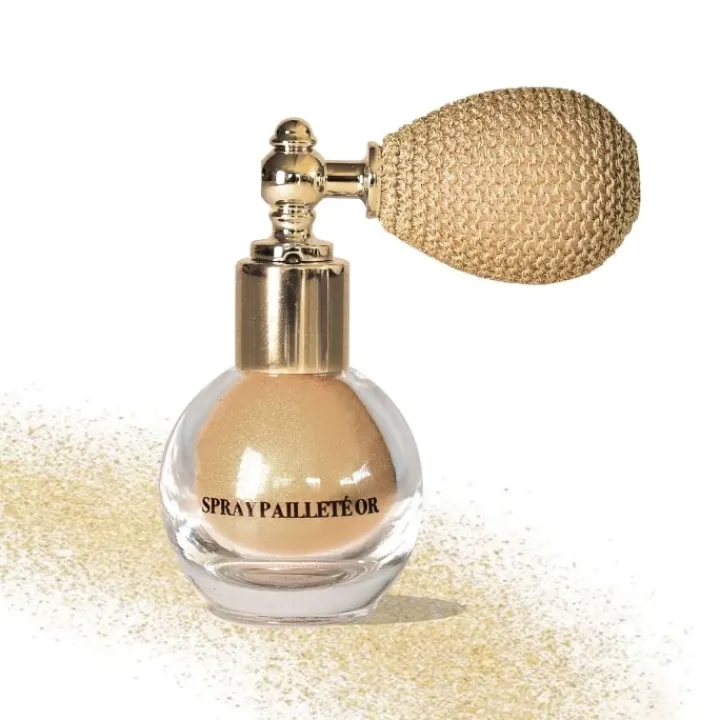 Parisax Spray Poudre Pailletée Or Maquillage Corps 2025