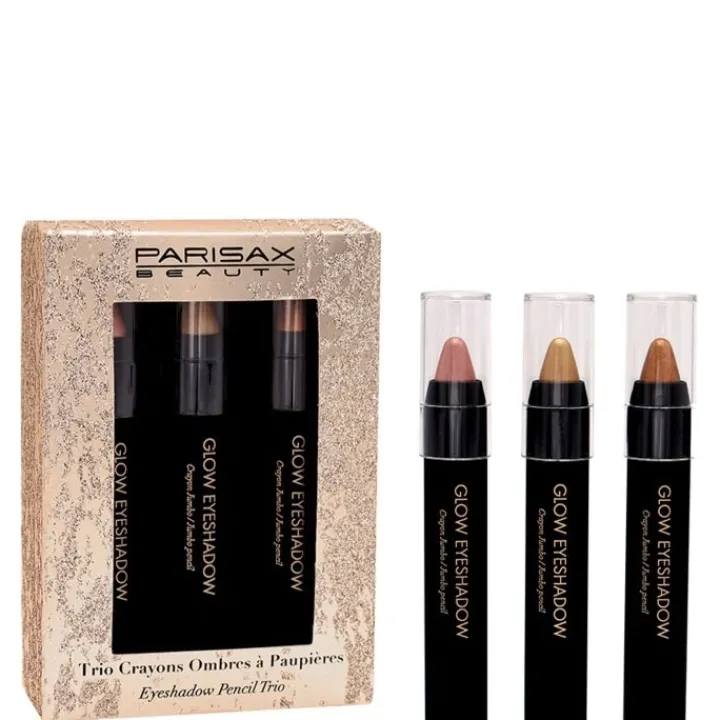 Parisax Trio Crayon Yeux Jumbo Irisés Coffret Maquillage Yeux