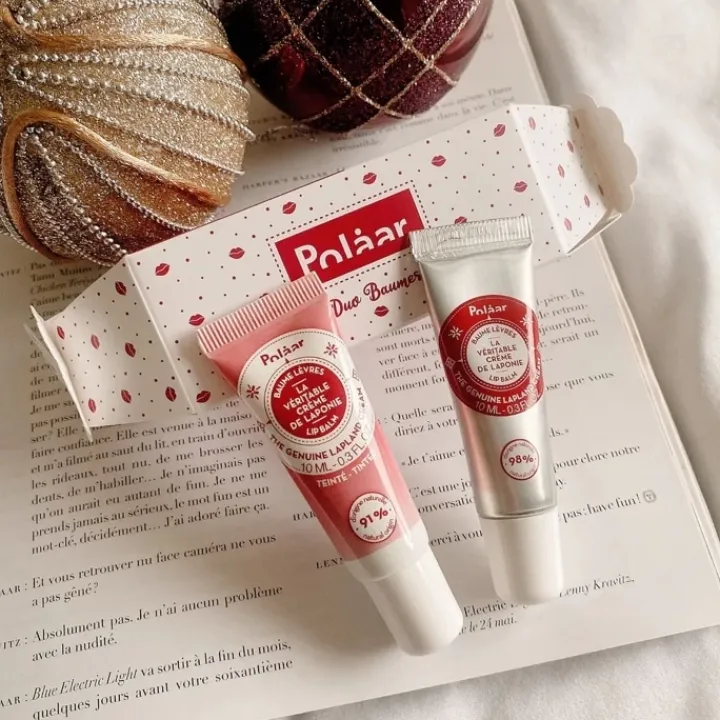 Polaar Cracker Duo Baumes Lèvres Laponie Coffret Soin Lèvres