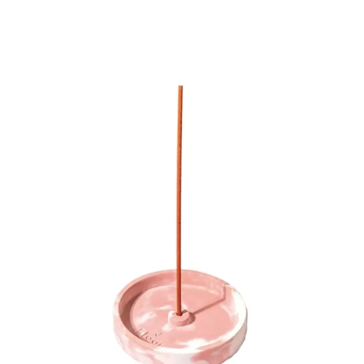 Bloom Porte Encens Rose Marbré en Beton