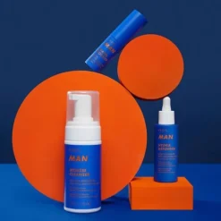 Homme Pupa Man                Mousse Nettoyante Visage et Barbe