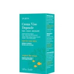 Pupa Crème Après-Soleil Multifonction Pour le Visage, Cou & Décolleté                Hydratante & Reconstituante