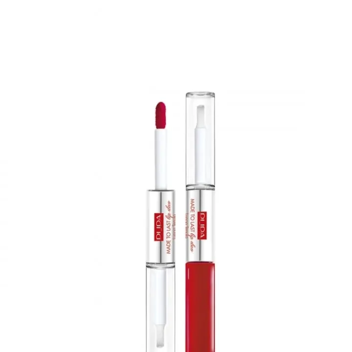 Pupa Made To Last Lip Duo Rouge à lèvres liquide avec top coat. Waterproof. Longue tenue