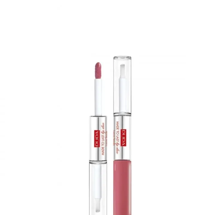 Pupa Made To Last Lip Duo Rouge à lèvres liquide avec top coat. Waterproof. Longue tenue