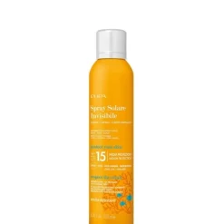 Pupa Spray Solaire Invisible SPF 15 Corps, Cheveux & Cuir Chevelu                Moyenne Protection UVA - UVB - Infrarouges
