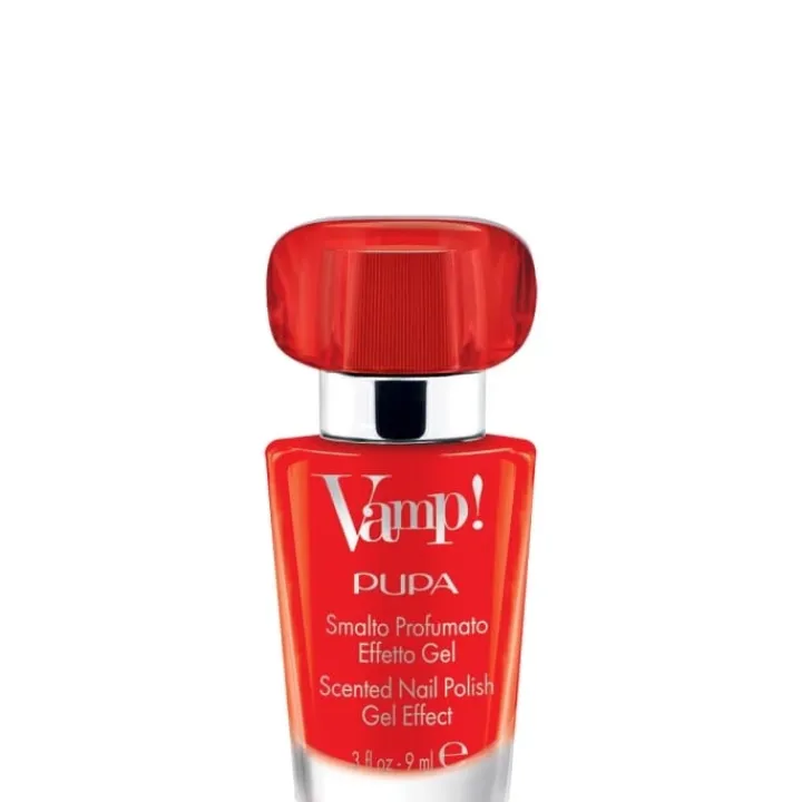 Pupa Vamp! Vernis à Ongles Parfumé Effett Gel Vernis parfumé effet gel à la fragrance rouge