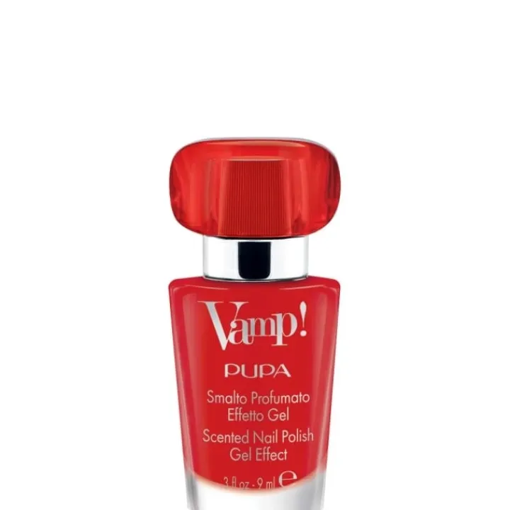 Pupa Vamp! Vernis à Ongles Parfumé Effett Gel Vernis parfumé effet gel à la fragrance rouge